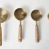 Modern Gold Measuring Cups