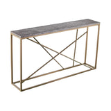 Argentine & Gold Framed Table