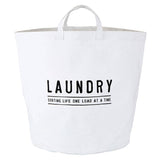 Large Canvas Tote - Laundry