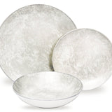 Serenity Speckle Porcelain Dinnerware Set - 12 Piece