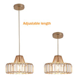 Sierra Iron & Crystal Chandelier Fixture