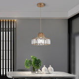 Sierra Iron & Crystal Chandelier Fixture